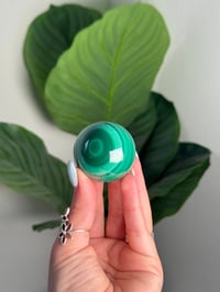 Image 1 of HIGH QUALITY MALACHITE SPHERE D