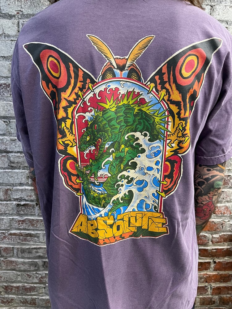 Image of Godzilla Purple T-Shirt