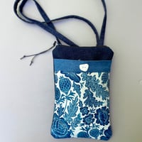Image 5 of Demin Blue Zippertop Carry Case