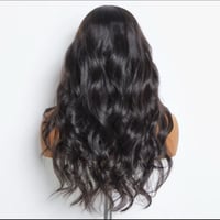 Image 4 of Midnight Waves – Natural Black Body Wave Wig”