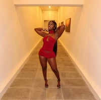 Image 3 of 2 piece Red sexy set