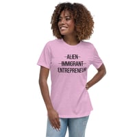 Image 3 of Women's Relaxed T-Shirt - White