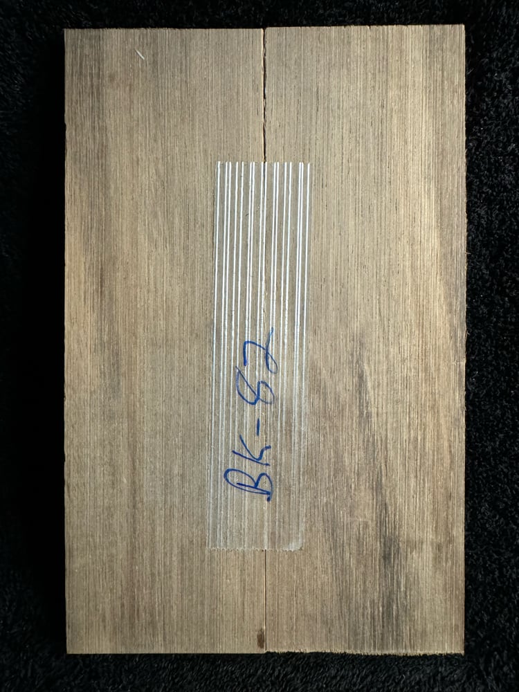 Image of Budget Curly Koa Knife Scales BK-82