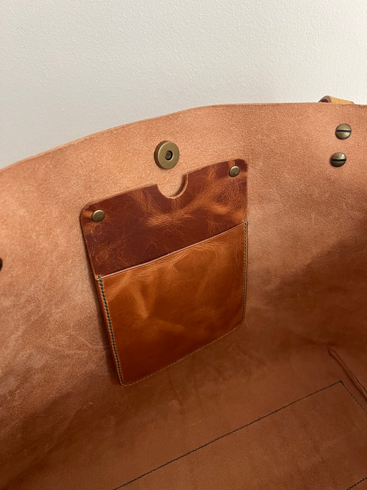 Image of Waxy Natural Carry-All Tote