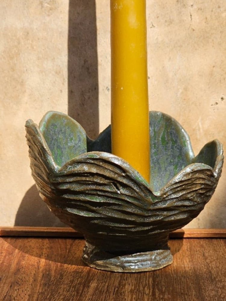 Candelabro Bowl Flor #6