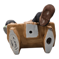 Image 5 of Emmett Kelly Jr Figurine Clown Sitting On Bench and Monkey Hobo