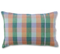 Image 2 of Kip & Co Skyline Tartan Linen pillowcases