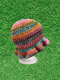Image 3 of Tie Die Wavy Brim Hat