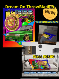 90’s Euro ThrowBlanket (USA Only) shipping included 