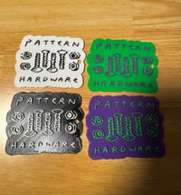 Pattern 3D Printed Keychain