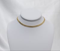 Image 1 of Timeless Thick Cuban Chain Necklace 