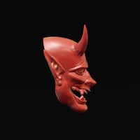 Image 2 of Hannya Mask Unpainted