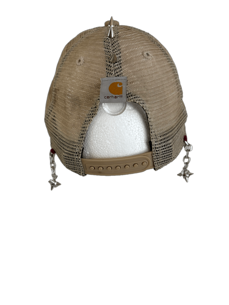 spiked cherry carhartt hat