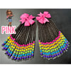CANDY COLOURS BRAIDED PONYTAILS 