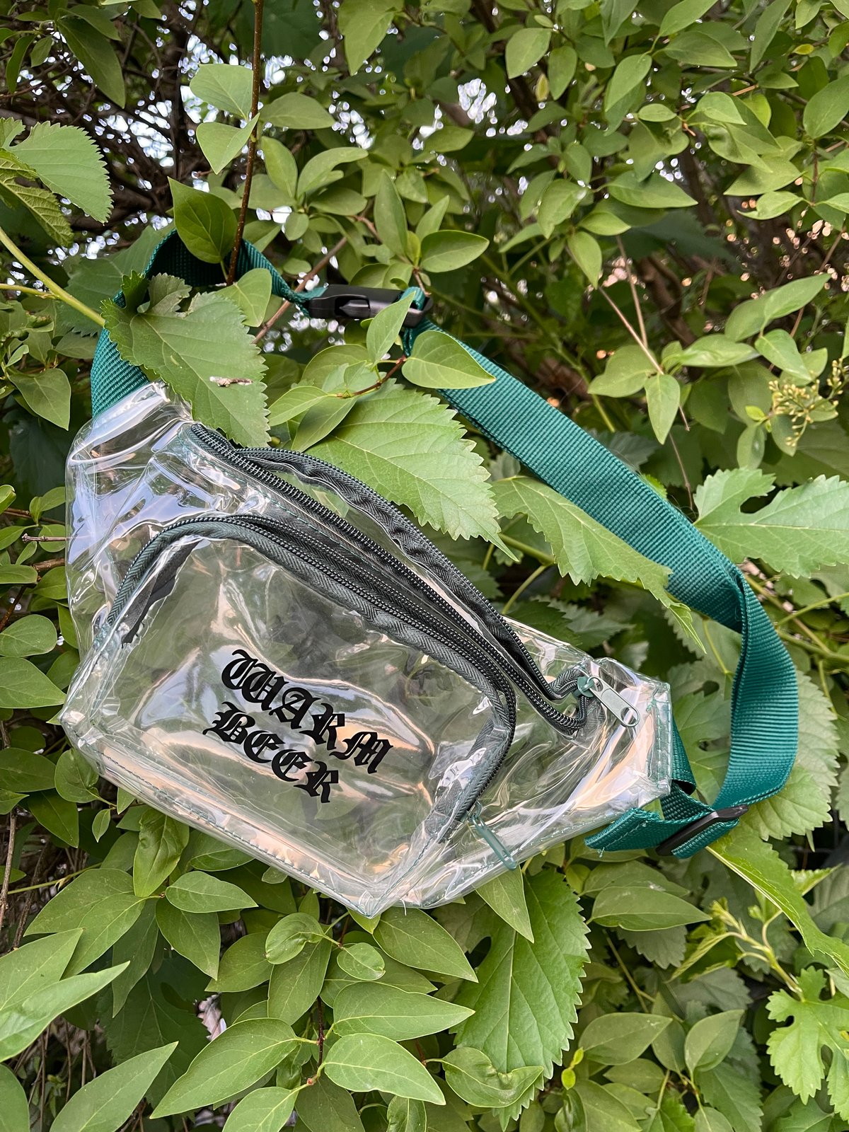 Clear green fanny pack hot sale