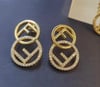Fend*** gold plated Earring 