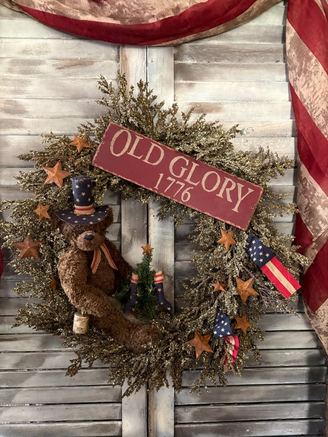 #12 Old Glory 1776 Wreath 