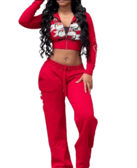Image 1 of Casual 2 Piece Multi-Color Set