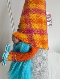 Image 3 of Harris Tweed Wee daisy Gnome