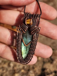 Image 1 of Labradorite × Tigers eye