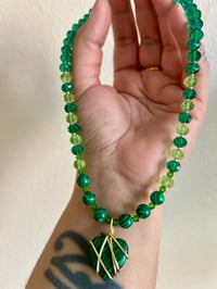 Image 2 of 💚Malachite Heart💚