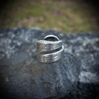 Image 2 of Adjustable CannaLeaf Ring- Size 10