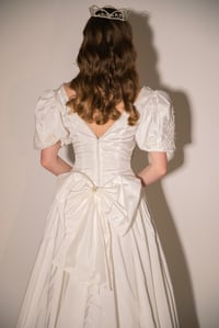 Image 5 of 1980s Satin Princess Gown