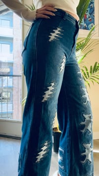 Image 4 of DISTRESSED PANTS MEDIUM