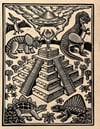 High Priest Block Print