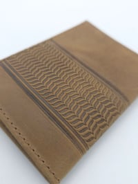 Image 14 of Leather Wallets - Olive print 