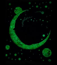 Image 2 of “Sweet dreams are made of cheezzzzzzz“  glow in the dark print 