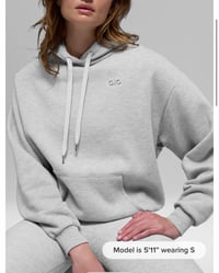 Gray hoodie set 
