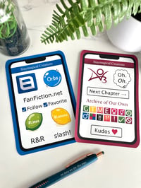 Fanfic Sticker Sheets