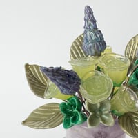 Image 5 of Posy Lemon Roses with Lavender