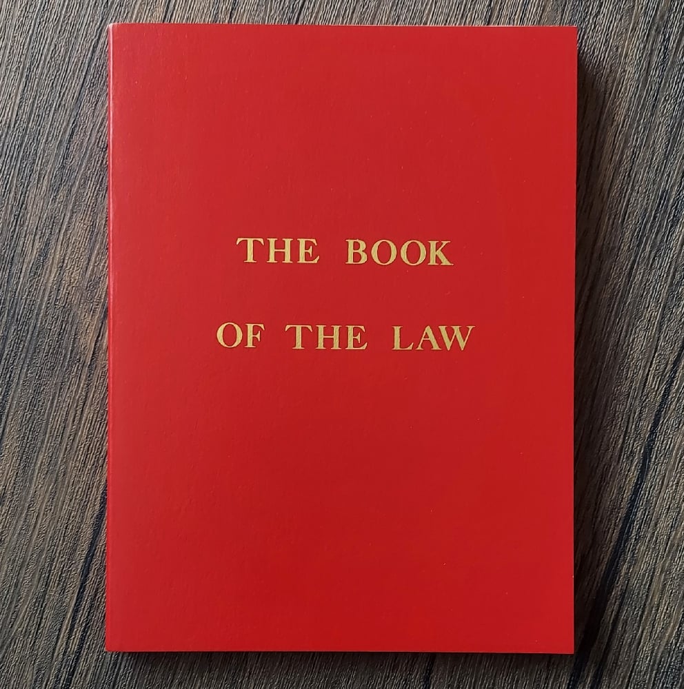The Book of the Law, by Aleister Crowley