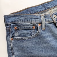 Image 3 of Levi's 514 Timeless Medium Wash Classic Straight-Fit Jeans