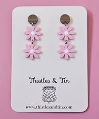 Image 2 of Large Daisy Dangles