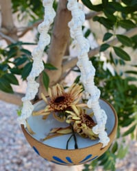 Image 3 of 'Florecita Azul' Hanging Bowl