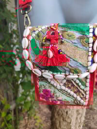 Image 6 of Jaz mini cross body bag - Red 2