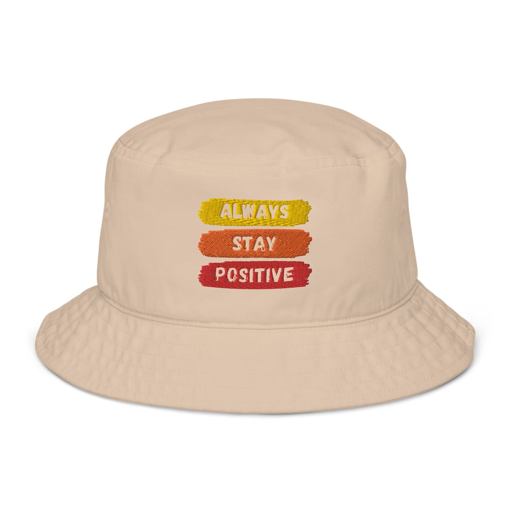 ZEN EXP - "Always Stay Positive" bucket hat 