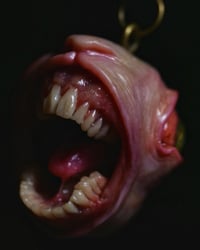 Image 16 of Void Scream Relic Pendant - 1.5" handmade   OOAK