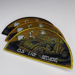 Image of O.L.D. - Old Lady Drivers Woven Patch