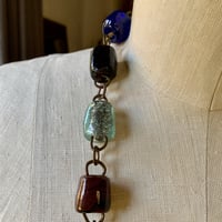 Image 6 of Art Glass Boho Beaded Necklace