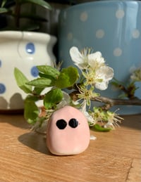 Image 5 of Mini Egg Guys Big (Pink or Yellow) Standing Decorations (Seconds)