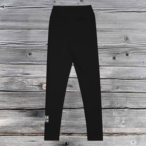 Image of Iron Legion Yoga Leggings - Black