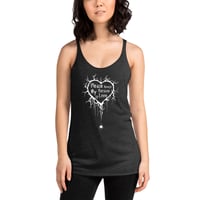 Image 1 of Officially Licensed Accept my love heart tank top