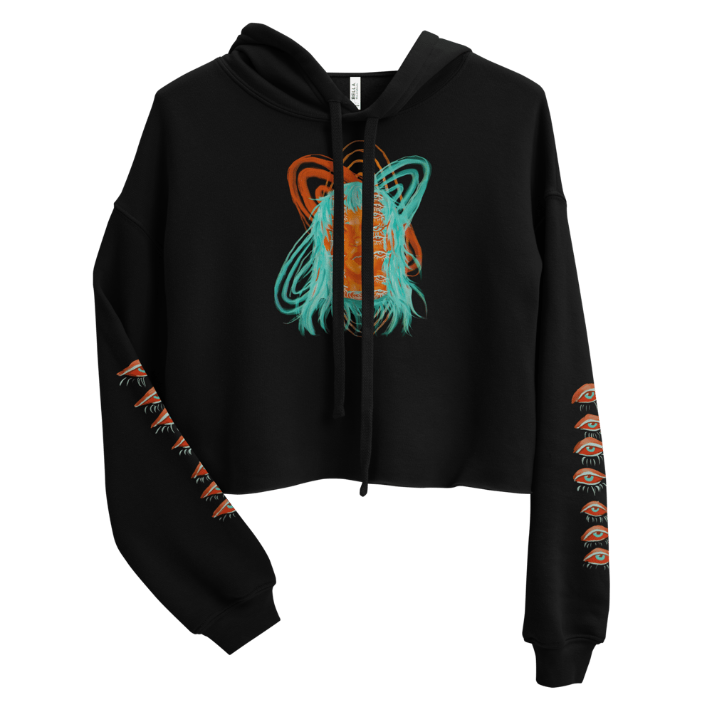 REPEAT CROP HOODIE