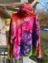 Image 6 of XL Live Fast Eat Trash Tie Dye Hoodie
