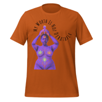 Image 3 of MY WORTH IS NOT DEBATABLE t-shirt