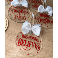 Image 4 of Christmas Bow Bauble